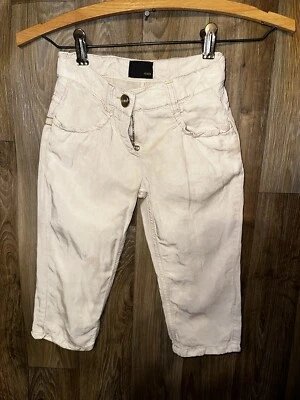 Pantalón Fendi Capri Lino Niñas Talla 4 Años  Foto 1 de 4