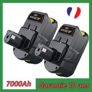 Lot de 2 batteries Lithium-Ion 18V 7,0ah pour Ryobi P108 One Plus P104 P102 P107 - Imagen 1 de 5