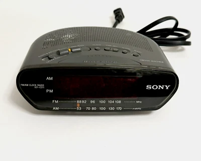 Rádio despertador Sony ICF-C211 AM/FM | Dream Machine | Testado e funciona - Imagem 1 de 4