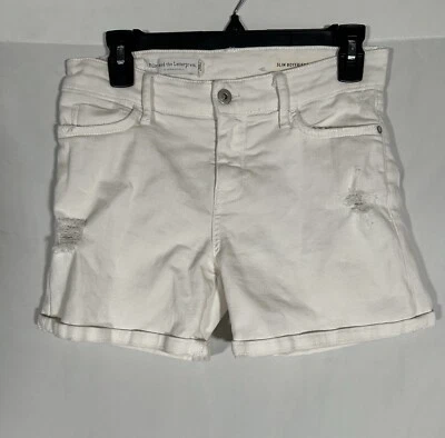 CALÇÕES JEANS SLIM BOYFRIEND ANTHROPOLOGIE PILCRO AND THE LETTERPRESS ANGUSTIADO - Imagem 1 de 4