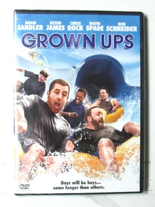 Grown Ups *NEW* w/ Torn Shrinkwrap Adam Sandler, DVD *Buy 2 get 1 FREE* - Foto 1 di 3