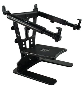 Ultimate Support LPT-1000QR HyperStation QR Desktop Laptop DJ Stand - Picture 1 of 8