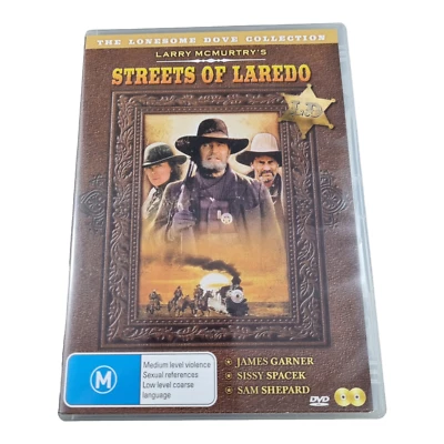 Streets Of Laredo 1995 - Lonesome Dove  - DVD - Complete Mini Series - Region 4 - Image 1 of 3