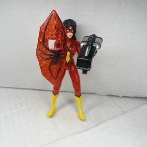 1994 Toy Biz Marvel Amazing Spider-Man Spider-Woman Action Figure 5" Complete - Picture 1 of 3