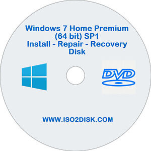 Item 11 : Windows7 Home Premium Install Disk (64bit)
