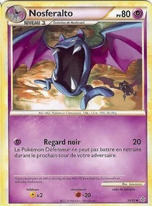 Carte Pokemon " NOSFERALTO " Niveau 1 Dechainement PV 80 30/95 Uncos - Imagen 1 de 1