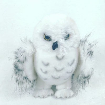 Плюшевая мягкая игрушка для объятий птиц Douglas Snowy Owl - Изображение 1 из 4