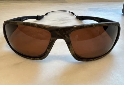 Browning Wetlands Amber Polarized Lens mens Hunt Sunglasses Camouflage NWT - Image 1 of 4