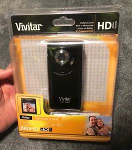 Vivitar DVR880HD Camcorder -  Black **BRAND NEW!** - Picture 1 of 2