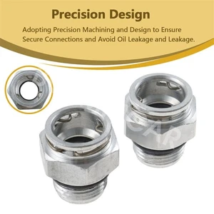 Transmission Cooler Line Fittings 52108844AA Fit For Dodge Chrysler Jeep 2PCS - Bild 1 von 10