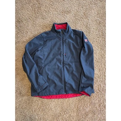 ChickFilA Oobe Equipo Estilo Trabajo Chaqueta Suave Impermeable Cremallera Completa Gris XL Foto 1 de 4