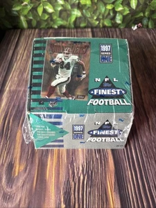 1997 Topps Finest Series 1 Football Hobby Box Sealed Thurman Thomas - Picture 1 of 5
