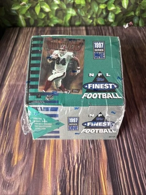 1997 Topps Finest Series 1 Football Hobby Box Sealed Thurman Thomas - Image 1 of 4