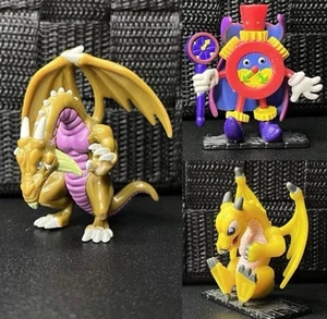 Yu-Gi-Oh! Baby Dragon + Time Wizard + Thousand Dragon Mattel Mini Series Figure - Picture 1 of 4