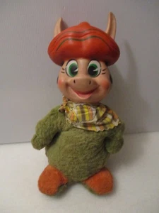 Vintage 1959 Rubber Face Baba Louie QUICK DRAW MCGRAW Plush Knickerbocker Toys - Picture 1 of 6