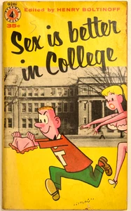 Sex Is Better In College Paperback Book 1957 Vintage Paperback - Picture 1 of 3