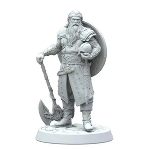 1/24 75mm 3D Print Model Kit Warrior Viking Barbarian Unpainted - Picture 1 of 2