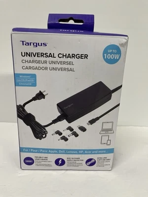 Targus Universal Charger Including all USB-C Devices - Black - Image 1 of 4