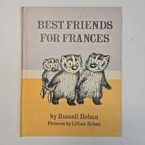 Best Friends For Frances - Russell Hoban & Lillian Hoban - Hardback Vintage 1969 - Picture 1 of 5