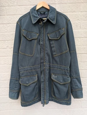 French Connection FCUK Medium Denim Chore Jacket Field Coat - Image 1 of 4