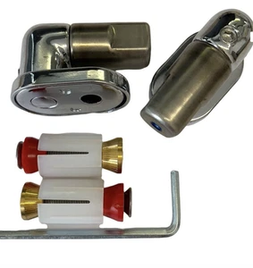 Roca Nexo Mk 1 Soft Close Toilet Seat Hinge Set AI0010400R - Picture 1 of 3