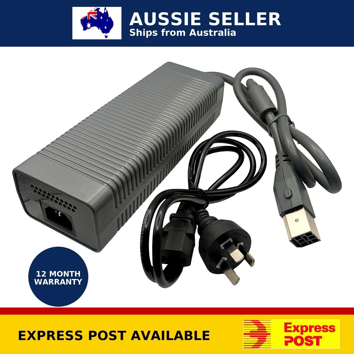 MICROSOFT XBOX 360 175W, POWER SUPPLY AC ADAPTER, OFFICAL OEM - Foto 11