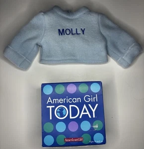 American Girl Sweatshirt for Doll Blue “Molly” - Picture 1 of 7