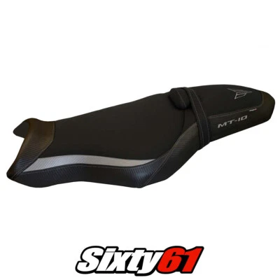 Чехол на сиденье Yamaha MT 10 FZ10 2017-2022 2023 2024 2025 Tappezzeria серебристый черный - Изображение 1 из 4