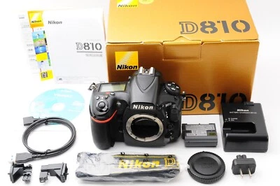 NIKON D810 36.3MP Digital Camera in Box [Excellent +++] # 12 - Image 1 of 4