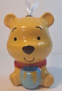 Hallmark Disney Winnie the Pooh Decoupage Shatterproof Christmas Ornament - Picture 1 of 6
