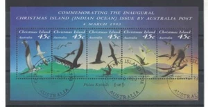 1993 Christmas Island Birds Stamps SG MS377 fine used - Picture 1 of 1