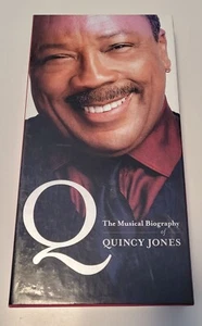 Q: QUINCY JONES The Musical Biography 4 CD Box Set GREATEST HITS ANTHOLOGY BEST - Picture 1 of 7