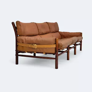 1960er Jahre, skandinavisches Design von Arne Norell. 3-Sitzer-Sofa, Modell "Kontiki". - Bild 1 von 24