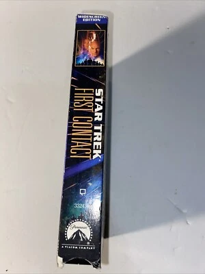 Star Trek: First Contact (VHS, Widescreen) Messed Up Front Cover - Image 1 of 3