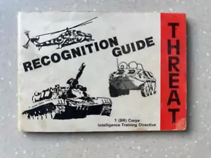 More details for british army threat recognition guide - intelligence aid memoire (1988)
