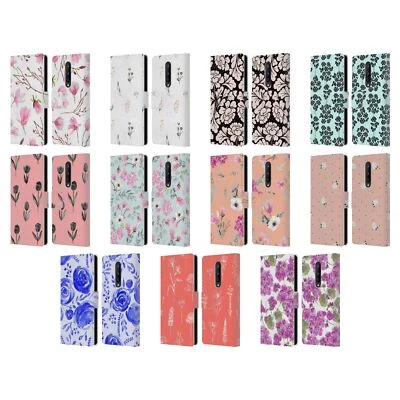 ANIS ILLUSTRATION FLOWER PATTERN 2 LEATHER BOOK CASE FOR BLACKBERRY ONEPLUS - Image 1 of 4