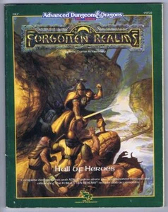 Hall of Heroes (Forgotten Realms AD&D 2nd Edition Sourcebook1989 TSR #9252) - Picture 1 of 1