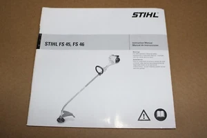 Stihl FS 45, FS 46 OEM Instruction Manual - NEW - Picture 1 of 1