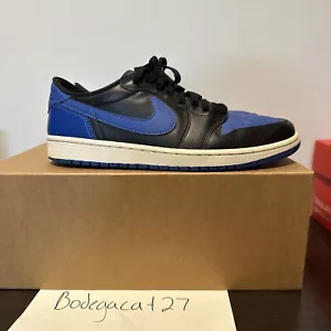 Size 10 - Air Jordan 1 Retro OG Low Royal - Picture 1 of 12