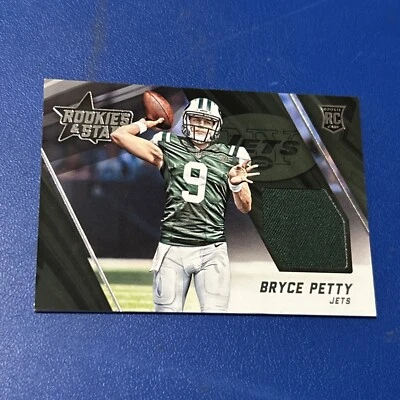 2015 Rookies & Stars Bryce Petty Rookie (RC) Jersey Patch #RJ25 - Image 1 of 2