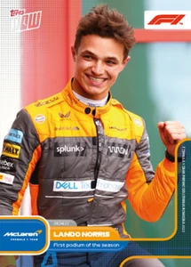 ➠ Topps Now Fórmula 1 2022 #15 Lando Norris - McLaren F1 Team - Imagen 1 de 2