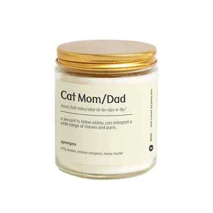 Cat Mom/Dad Scented Candle - Picture 1 of 1