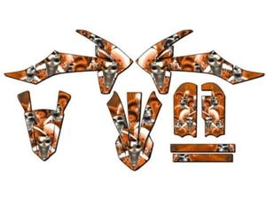2016-2018 SX 50 JESTER Orange Senge Graphics Kit Compatible with KTM - Picture 1 of 4