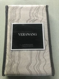 Vera Wang Marbled Embroidered European Sham $194 - Picture 1 of 4