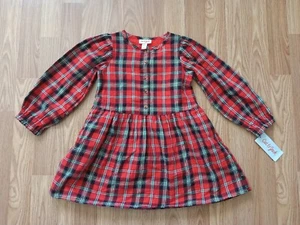 Cat and Jack Red Plaid Dress - Picture 1 of 8