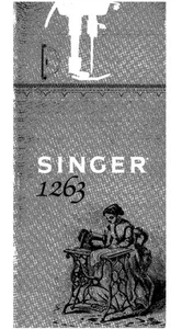 Singer 1263 Sewing Machine/Embroidery/Serger Owners Manual Reprint - Picture 1 of 1