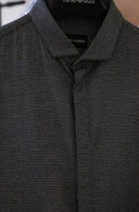 EMPORIO ARMANI Size S Collar Shirt - Picture 1 of 3