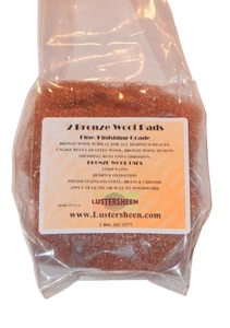 Lustersheen 2 Pad Pack Bronze Wool ~ Grade Fine - Picture 1 of 4