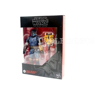 Figura de acción de lujo mandalorian de 6" infantería pesada serie Star Wars The Black Series - Imagen 1 de 6