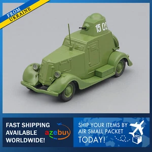 BA-20 Soviet Light Military Armored Car WWII 1936 Year 1/43 Scale Diecast Model - Imagen 1 de 12